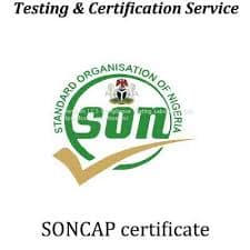 Nigerian compliance and certification logos